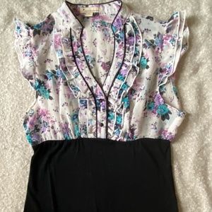 Womens Twenty-one Floral Blouse